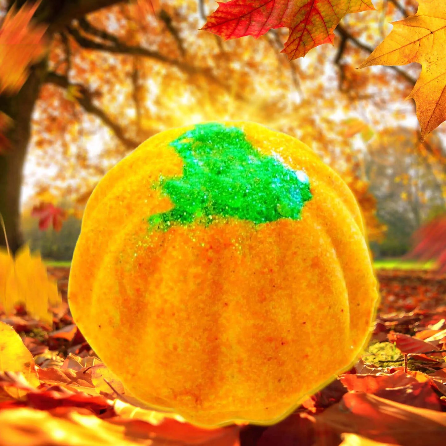 Halloween Pumpkin Spice Bath Bomb VEGAN