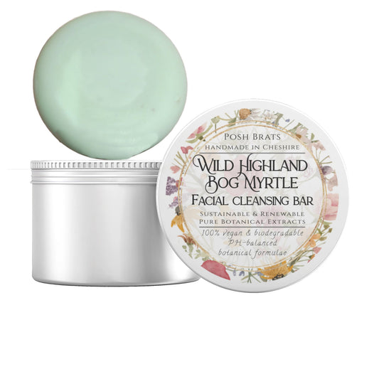 Wild Highland Bog Myrtle Facial Cleansing Bar