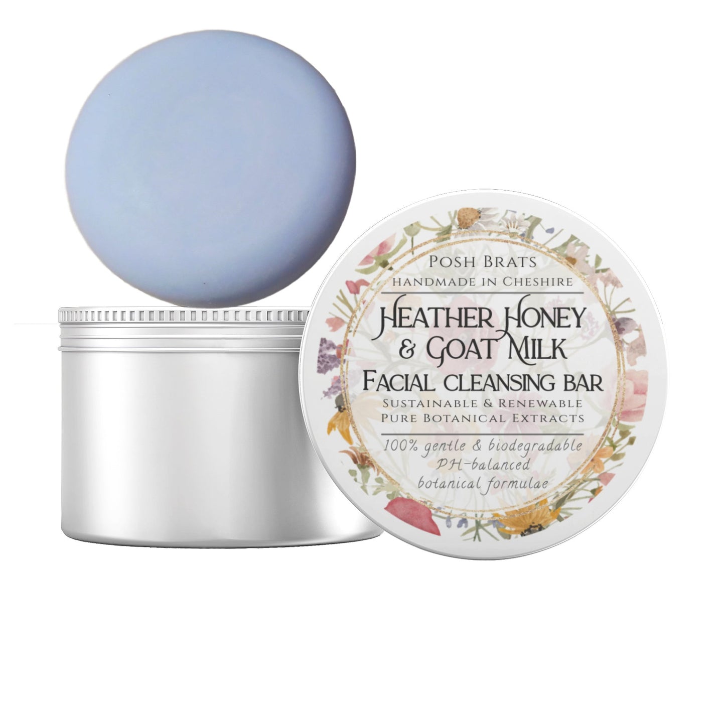 Heather Honey & Goat Milk Facial Cleansing Bar