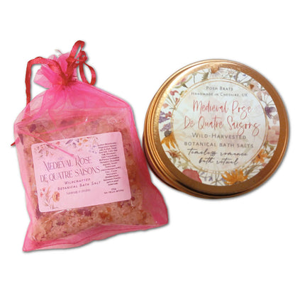 Medieval Rose De Quatre Saisons Botanical Bath Salt