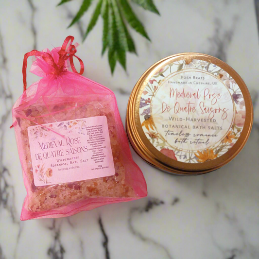 Medieval Rose De Quatre Saisons Botanical Bath Salt