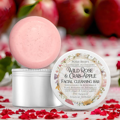 Wild Rose & Crab Apple Facial Cleansing Bar