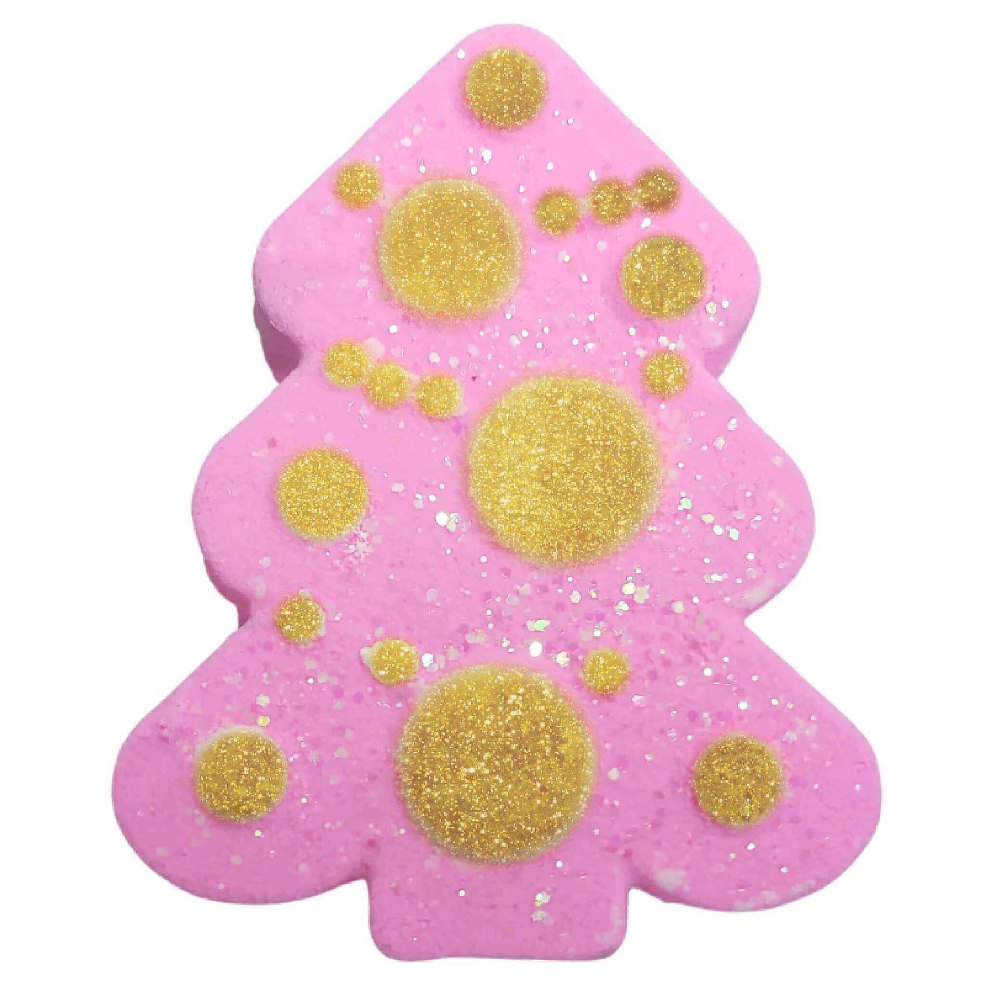 Christmas Frosted Cherry Blossom Bath Bomb